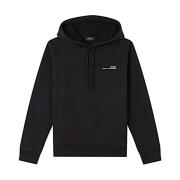 A.p.c. Stilren Sweatshirt för Män Black, Dam