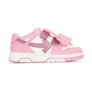 Off White Vita Rosa Remmar för Out-of-Office Pink, Dam