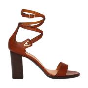 Celine Crecy Calfskin Sandaler Brown, Dam