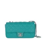 Chanel Vintage Pre-owned Laeder chanel-vskor Green, Dam