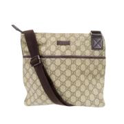 Gucci Vintage Pre-owned Plast gucci-vskor Brown, Dam