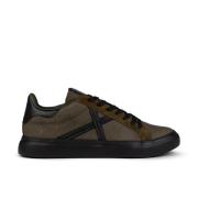 Munich Retro Tennissneakers Rete Brown, Herr