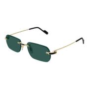 Cartier Ct0498S 003 Sunglasses Yellow, Herr