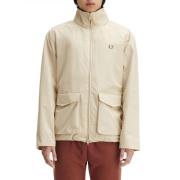 Fred Perry Ficka Sportig Jacka Elfenben Beige, Herr