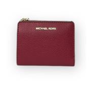 Michael Kors Snap Coin Plånbok Red, Dam