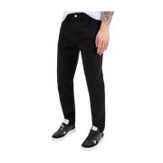 Armani Exchange Svarta Slim Jeans för Män Black, Herr