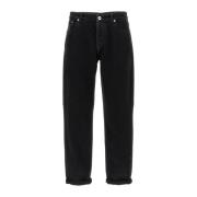 Brunello Cucinelli Stiliga Jeansbyxor Black, Herr