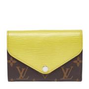 Louis Vuitton Vintage Pre-owned Laeder plnbcker Yellow, Dam