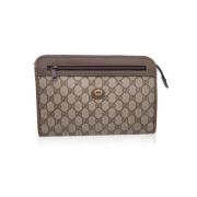 Gucci Vintage Pre-owned Laeder gucci-vskor Beige, Dam