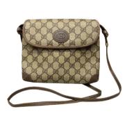 Gucci Vintage Pre-owned Laeder gucci-vskor Beige, Dam