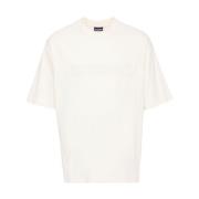 Jacquemus Beige Långärmad Typo T-shirt Beige, Herr