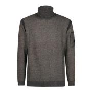 C.p. Company Turtle Neck Stickad Tröja Brown, Herr