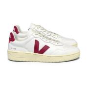 Veja lädersneakers White, Herr