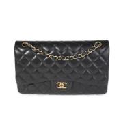 Chanel Vintage Pre-owned Laeder chanel-vskor Black, Dam