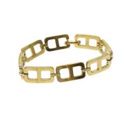 Dior Vintage Pre-owned Metall armband Yellow, Dam