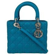 Dior Vintage Pre-owned Laeder dior-vskor Blue, Dam