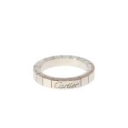 Cartier Vintage Pre-owned Vitt guld ringar Gray, Dam