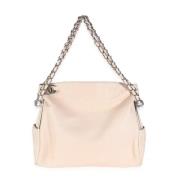 Chanel Vintage Pre-owned Tyg chanel-vskor Pink, Dam