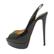 Christian Louboutin Pre-owned Pre-owned Laeder klackskor Black, Dam