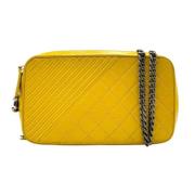 Chanel Vintage Pre-owned Laeder chanel-vskor Yellow, Dam