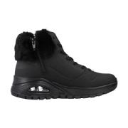 Skechers UNO Rugged Fall AIR Snörstövlar Black, Dam