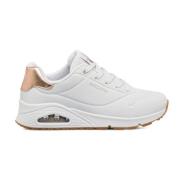 Skechers Golden Air Vit och Guld Sneakers White, Dam