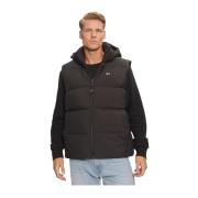 Tommy Jeans Ärmlös Essential Pufferjacka Black, Herr