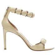 Alaïa Pre-owned Pre-owned Laeder klackskor Beige, Dam