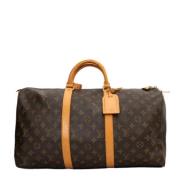 Louis Vuitton Vintage Pre-owned Canvas louis-vuitton-vskor Brown, Dam