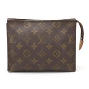 Louis Vuitton Vintage Pre-owned Canvas louis-vuitton-vskor Brown, Dam