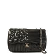 Chanel Vintage Pre-owned Tyg chanel-vskor Black, Dam