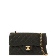 Chanel Vintage Pre-owned Laeder chanel-vskor Black, Dam