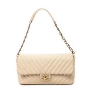 Chanel Vintage Pre-owned Övrig chanel-vskor Beige, Dam