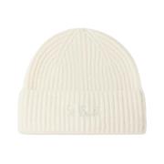 MC2 Saint Barth Moss Beanie Hat White, Herr