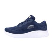 Skechers Stiliga Avslappnade Sneakers för Kvinnor Blue, Dam