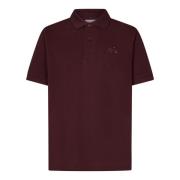 Lacoste Bordeaux Polo Shirt Herrkläder Brown, Herr