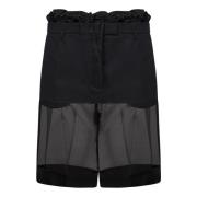 Maison Margiela Svart Lagerskjol Black, Dam