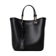 Emporio Armani Stilren Toteväska för Shopping Black, Dam