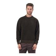 Armani Exchange Brun Crewneck Tröja Brown, Herr