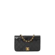 Chanel Vintage Pre-owned Laeder chanel-vskor Black, Dam