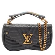 Louis Vuitton Vintage Pre-owned Laeder louis-vuitton-vskor Black, Dam