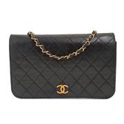 Chanel Vintage Pre-owned Laeder chanel-vskor Black, Dam