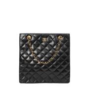 Chanel Vintage Pre-owned Laeder chanel-vskor Black, Dam