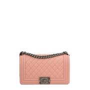 Chanel Vintage Pre-owned Laeder chanel-vskor Pink, Dam