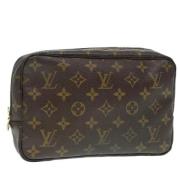 Louis Vuitton Vintage Pre-owned Canvas kuvertvskor Brown, Dam