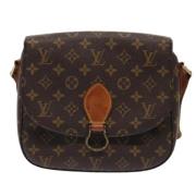 Louis Vuitton Vintage Pre-owned Canvas louis-vuitton-vskor Brown, Dam