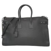 Yves Saint Laurent Vintage Pre-owned Laeder handvskor Black, Dam