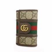 Gucci Vintage Pre-owned Plast nyckelhllare Brown, Dam