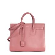 Yves Saint Laurent Vintage Pre-owned Laeder handvskor Pink, Dam