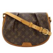 Louis Vuitton Vintage Pre-owned Canvas louis-vuitton-vskor Brown, Dam